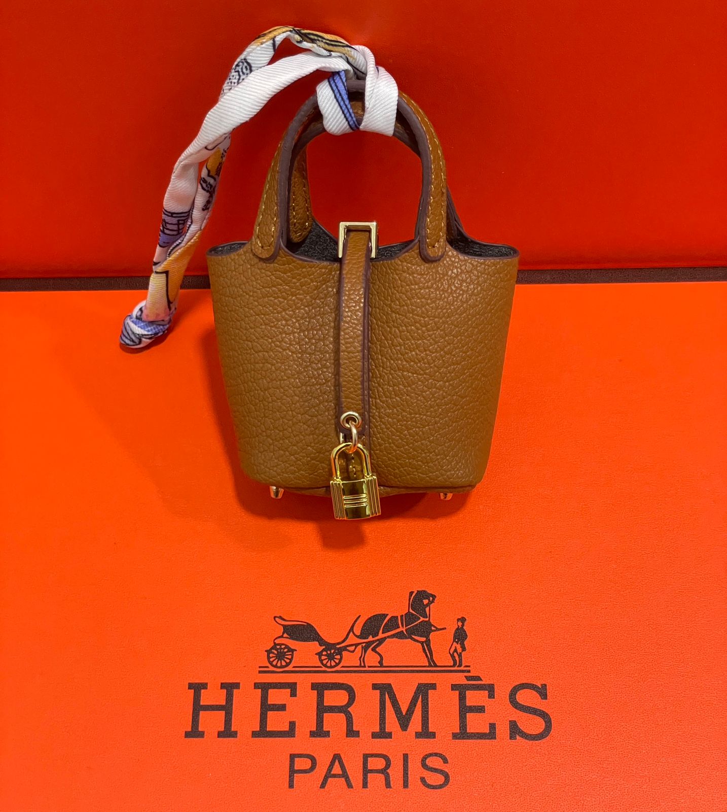 Hermes Key chain or bag charm